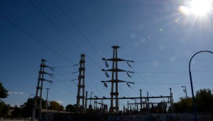 ROCA 15/03/15: ENERGIA ELECTRICA. ESTACION TRANSFORMADORA GENERAL ROCA OPERADA POR TRANSCOMAHUE. FOTO: ANDRES MARIPE
