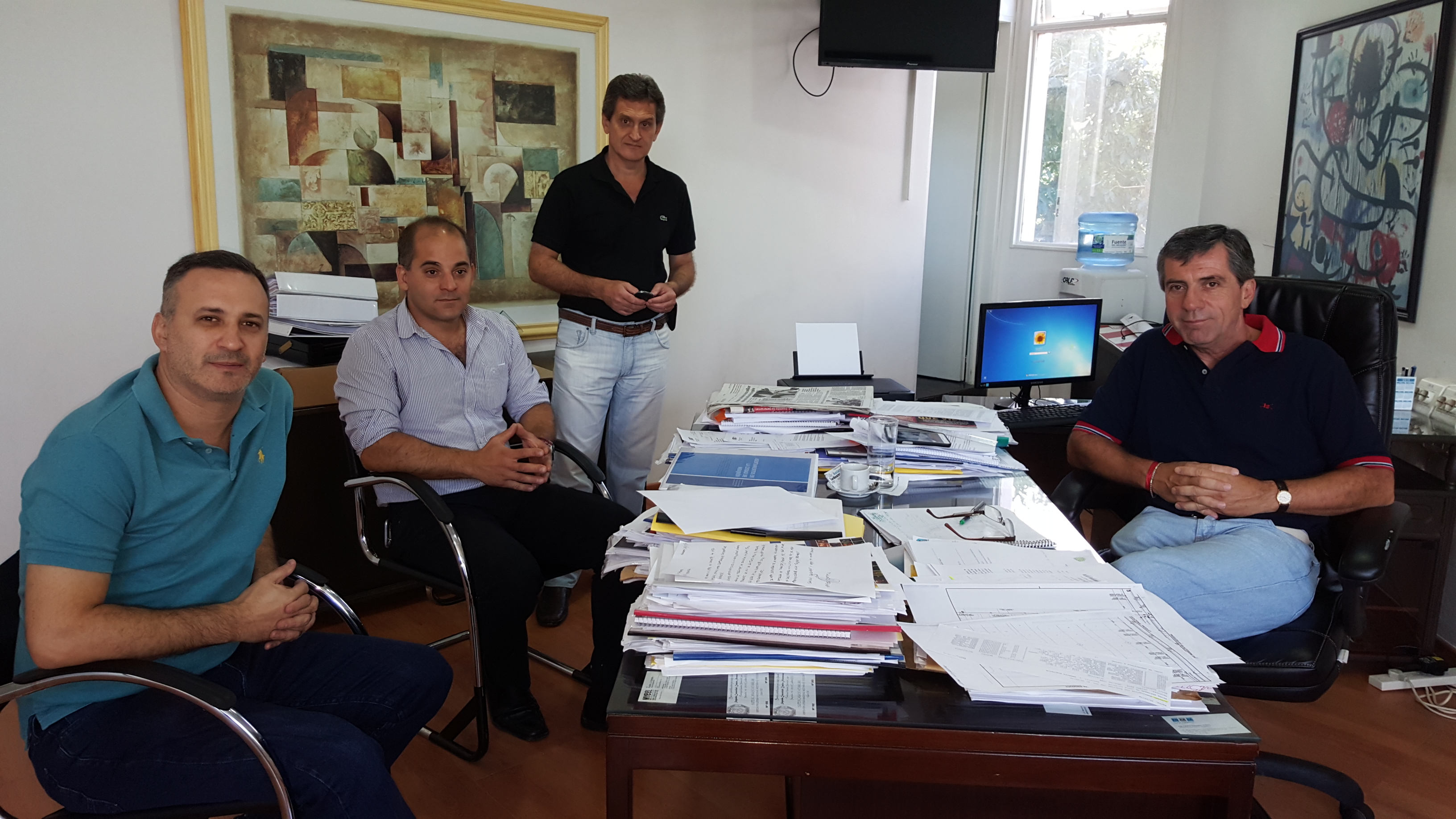 Lee más sobre el artículo CONCEJALES DE UNE SE REUNIERON CON EL PRESIDENTE DE CALF