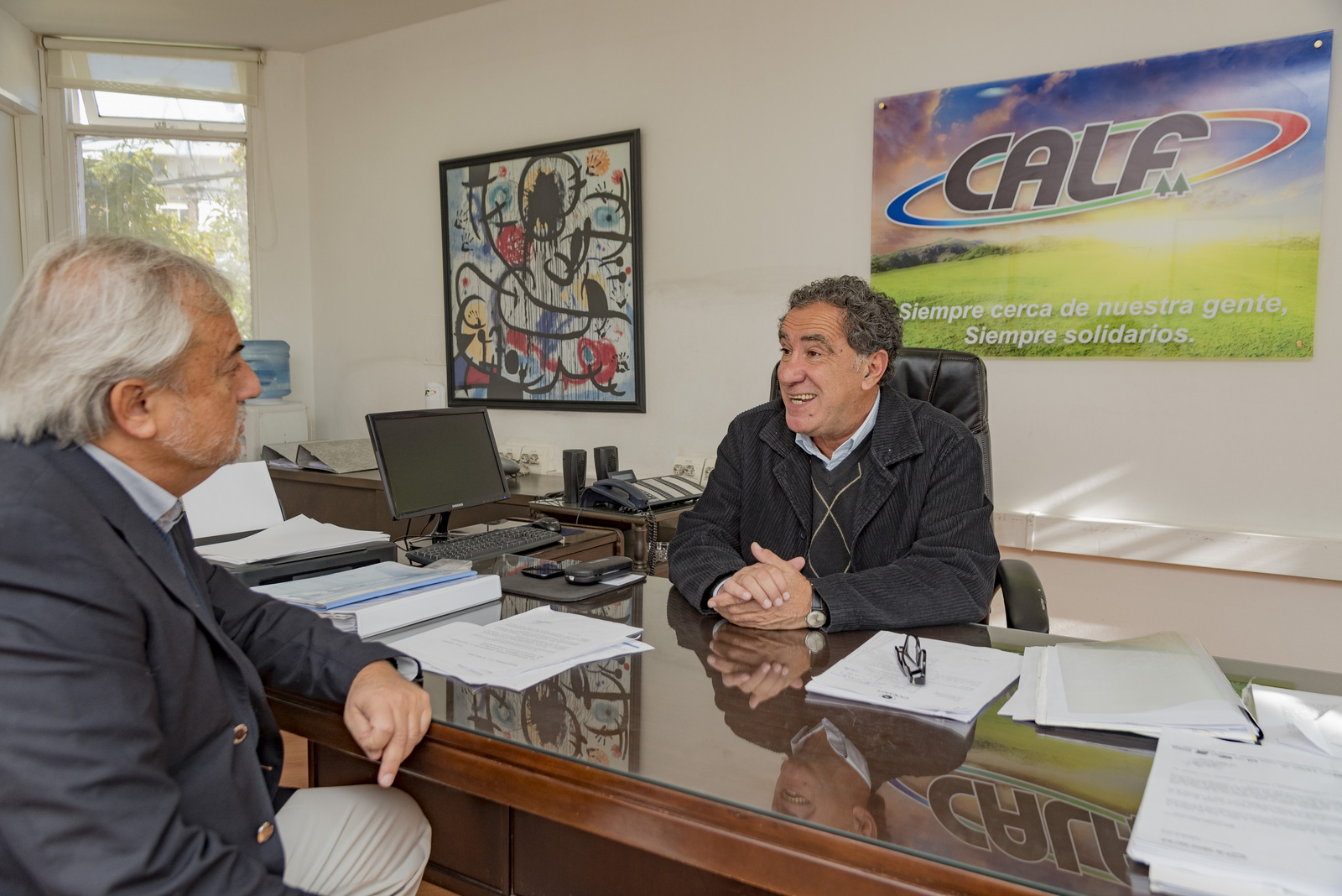 En este momento estás viendo EL PRESIDENTE DE CALF RECIBIÓ AL DEFENSOR DEL PUEBLO