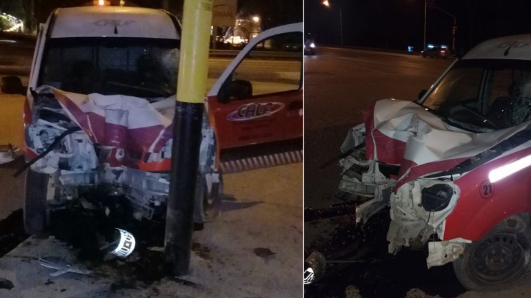 En este momento estás viendo CHOCARON UNA CAMIONETA DE CALF, LA ROBARON Y LA ESTRELLARON CONTRA UN SEMÁFORO