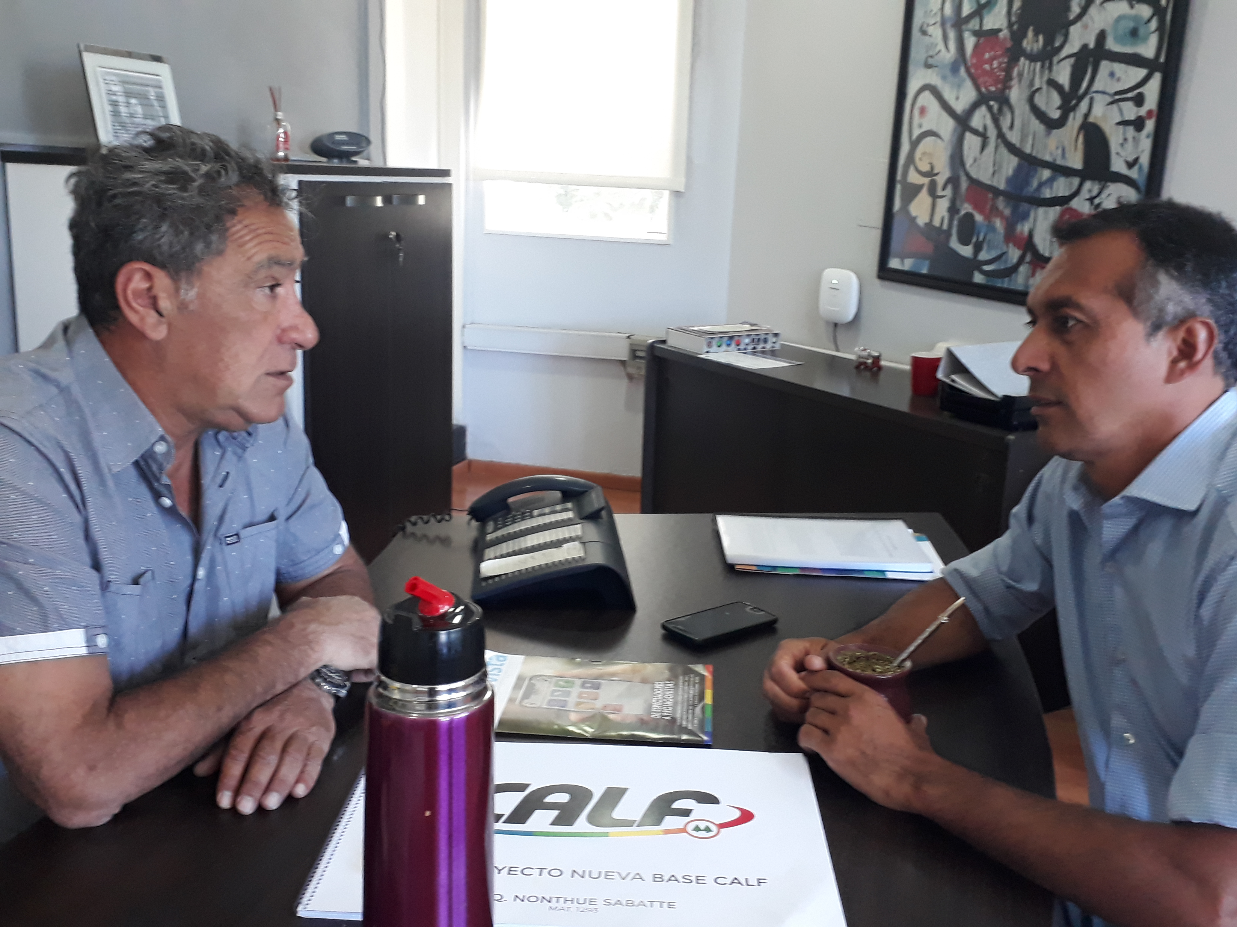 Lee más sobre el artículo EL PRESIDENTE DE CALF RECIBIÓ LA VISITA DEL CONCEJAL ZUÑIGA