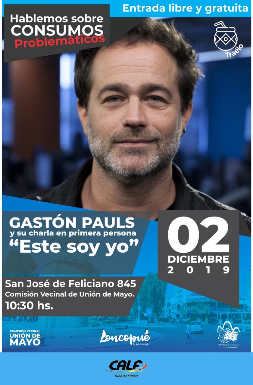 Lee más sobre el artículo GASTÓN PAULS EN LA COMISIÓN VECINAL UNIÓN DE MAYO