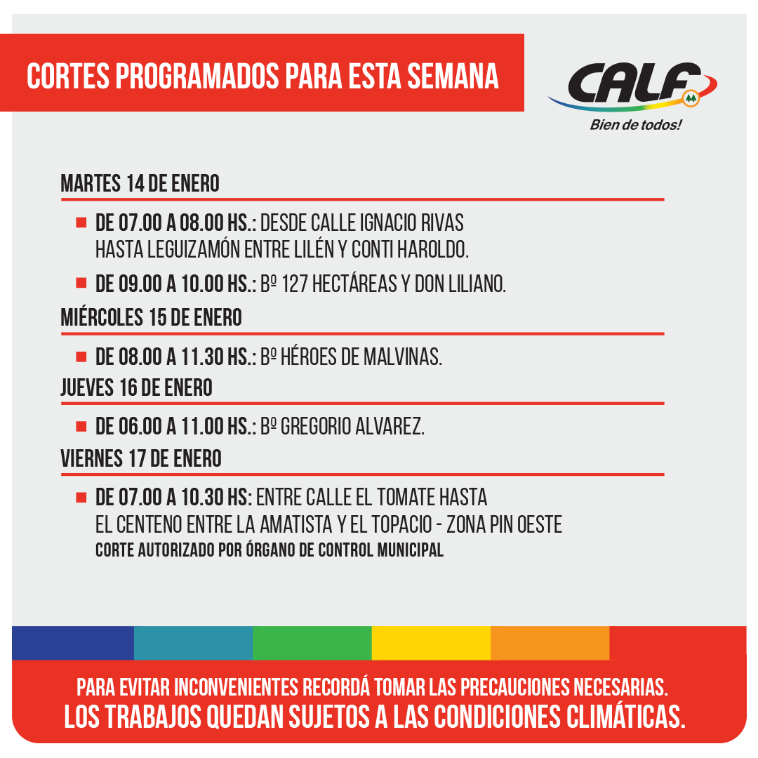 Lee más sobre el artículo TAREAS PROGRAMADAS PARA ESTA SEMANA