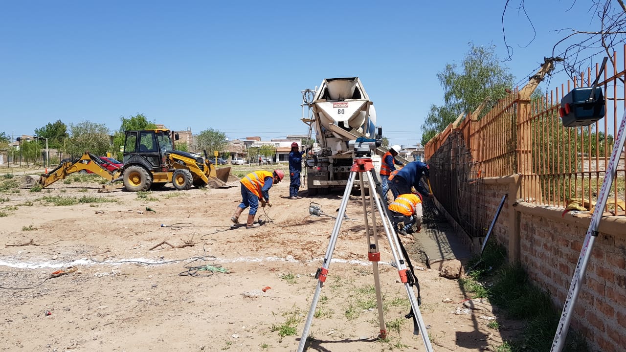 Lee más sobre el artículo Comenzó la construcción de la nueva sala en Parque Industrial