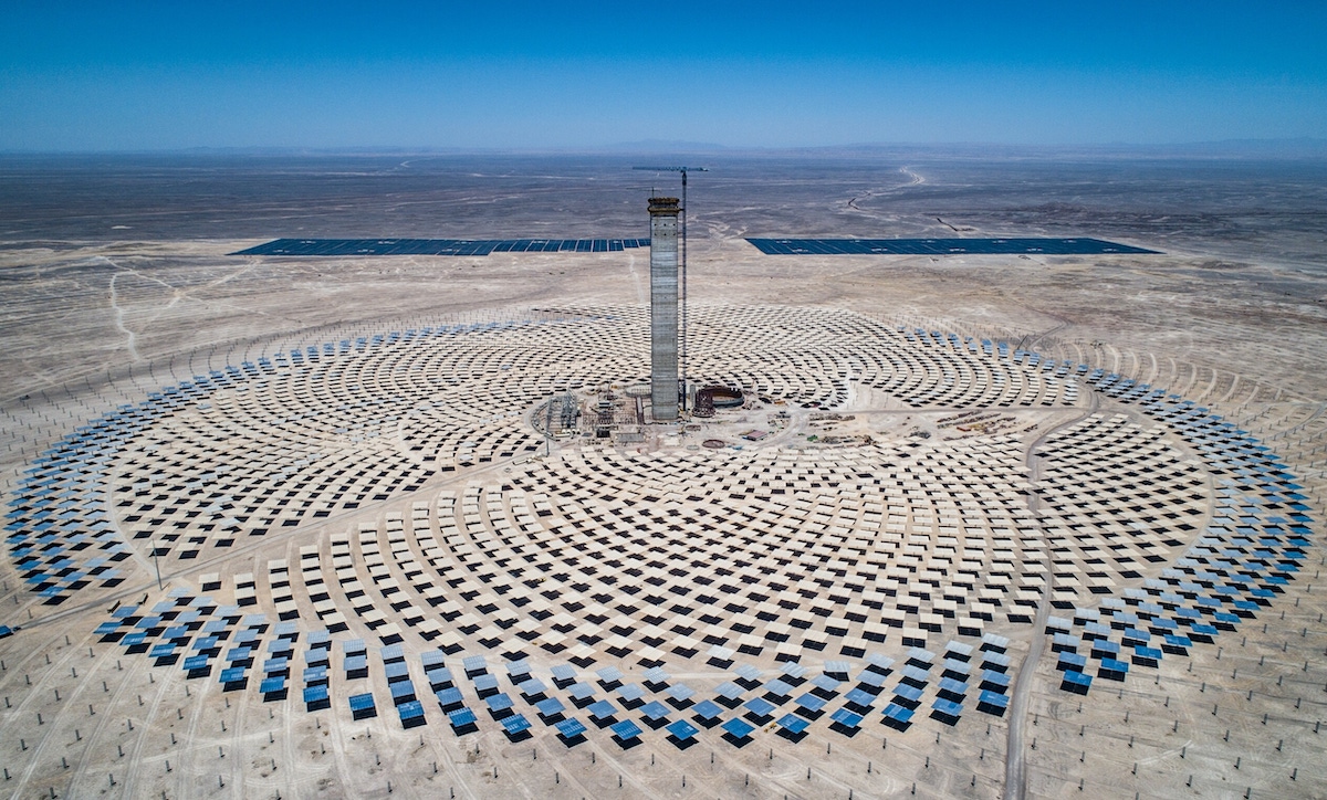 En este momento estás viendo Chile ya tiene la primera planta termosolar de América Latina