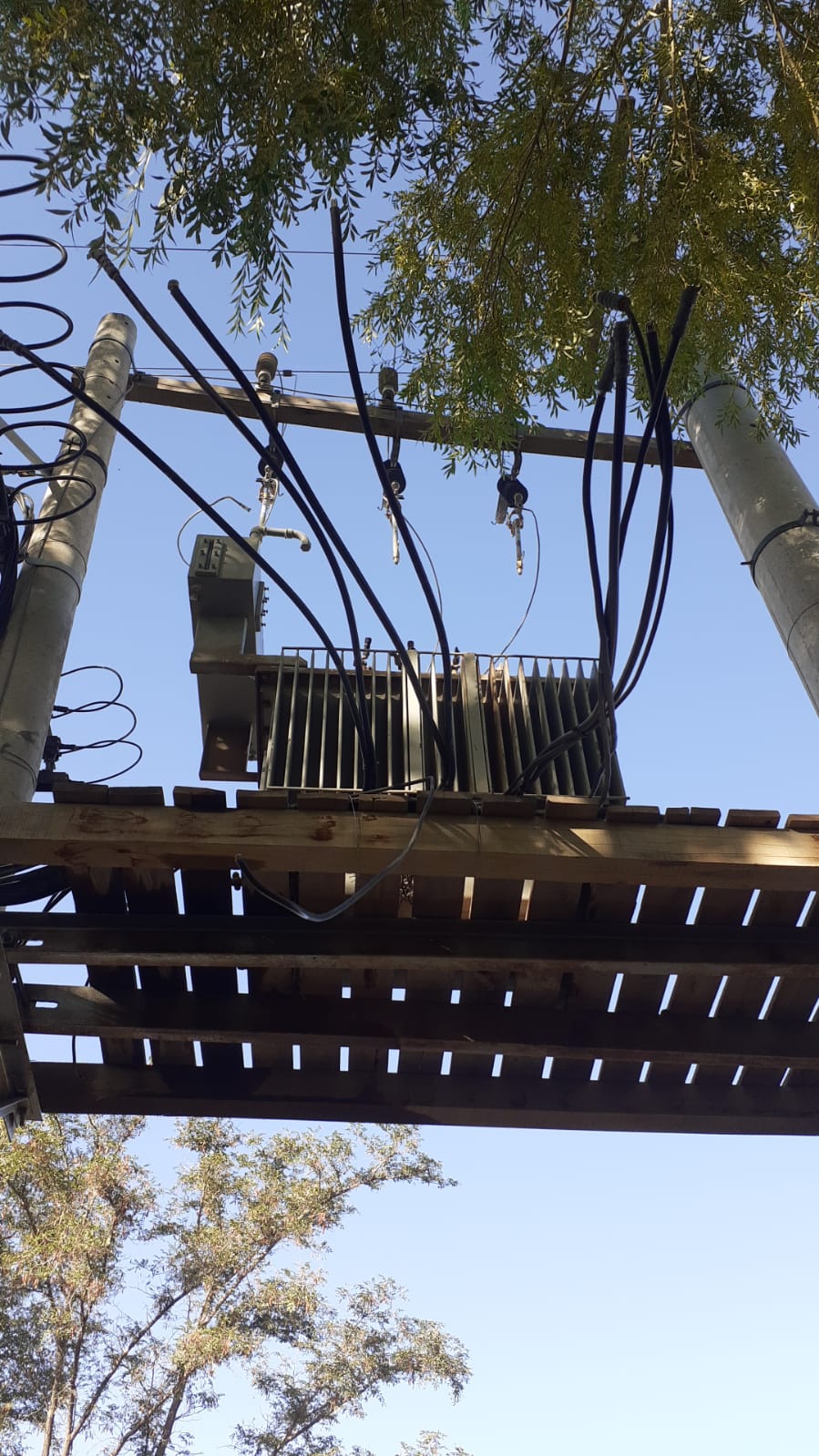 En este momento estás viendo Corte de emergencia por intento de robo de transformador