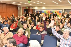 Delegados ratificaron trámite ante el INAES