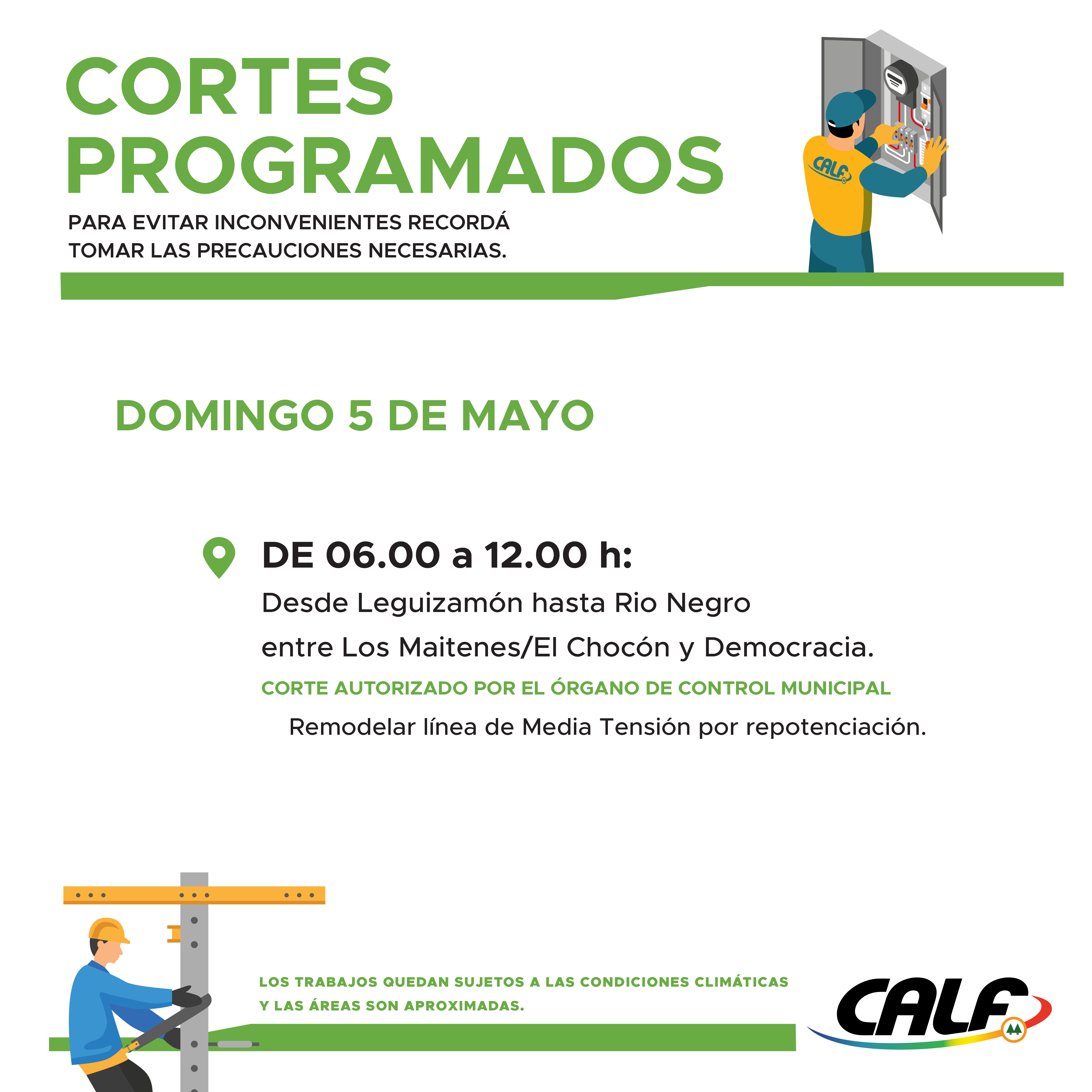 En este momento estás viendo Programa de trabajo para este domingo