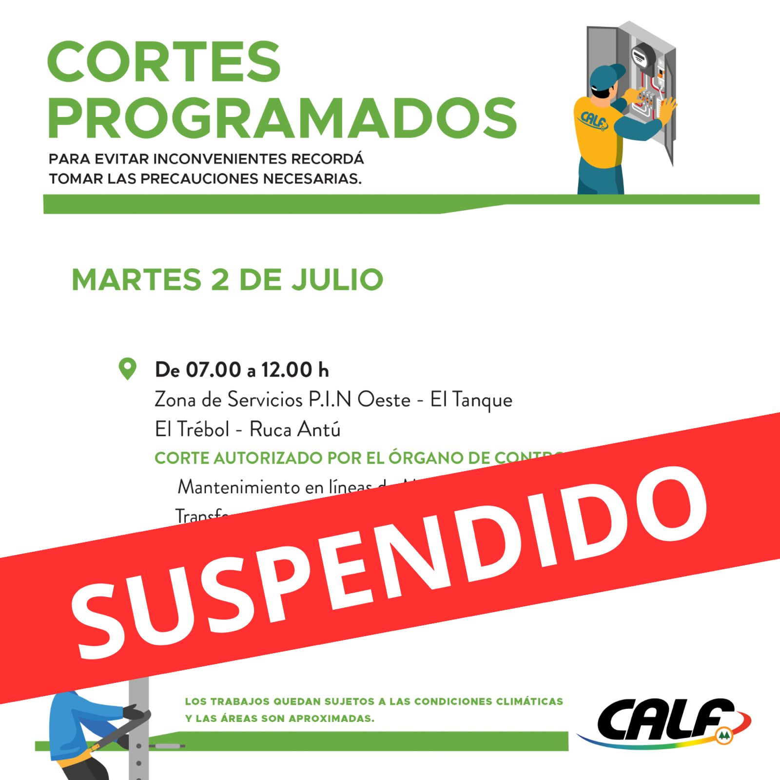 Lee más sobre el artículo Tareas a realizar este martes