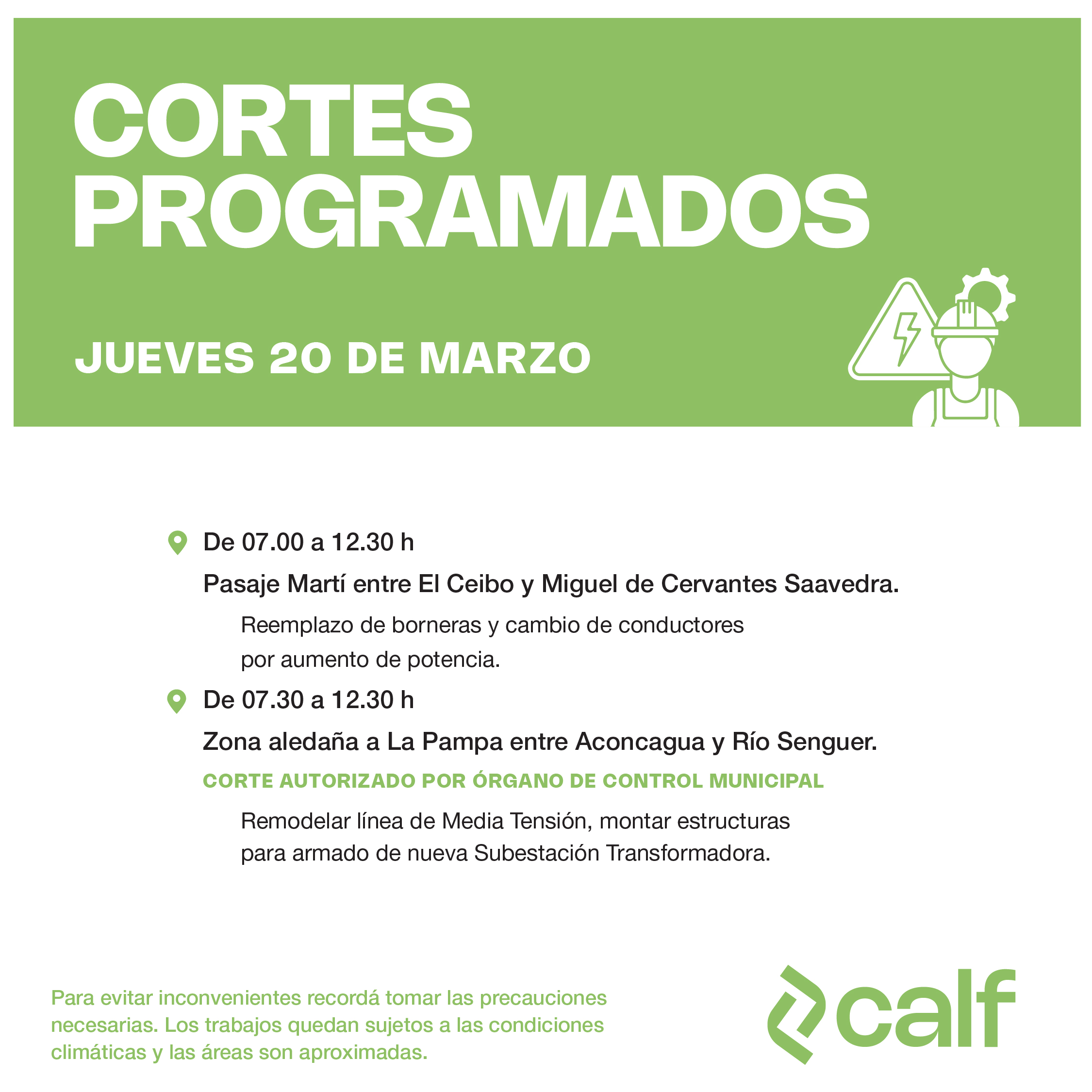 En este momento estás viendo Tareas a realizar este jueves