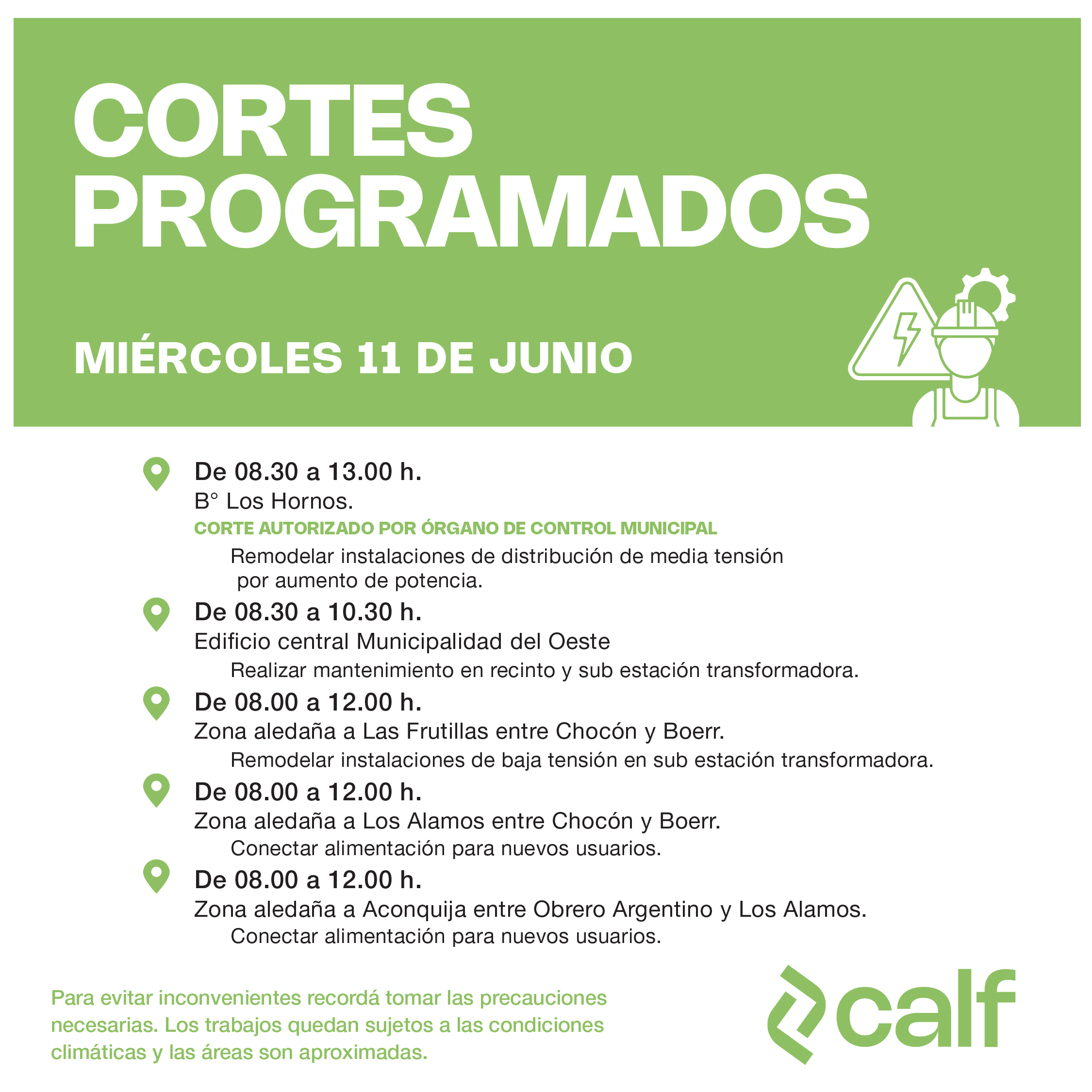 Lee más sobre el artículo Miércoles con múltiples obras