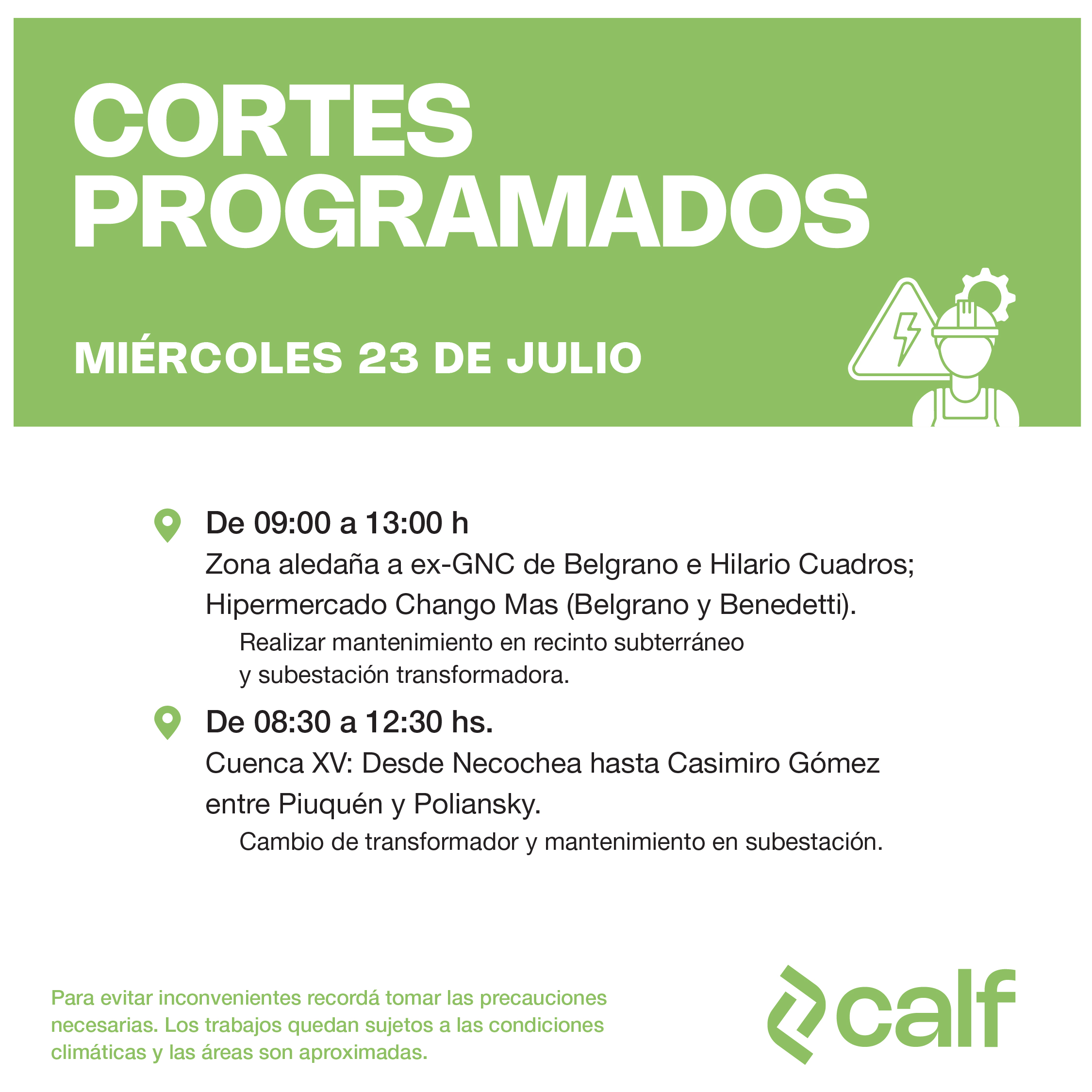 Lee más sobre el artículo Miércoles con dos áreas de trabajo