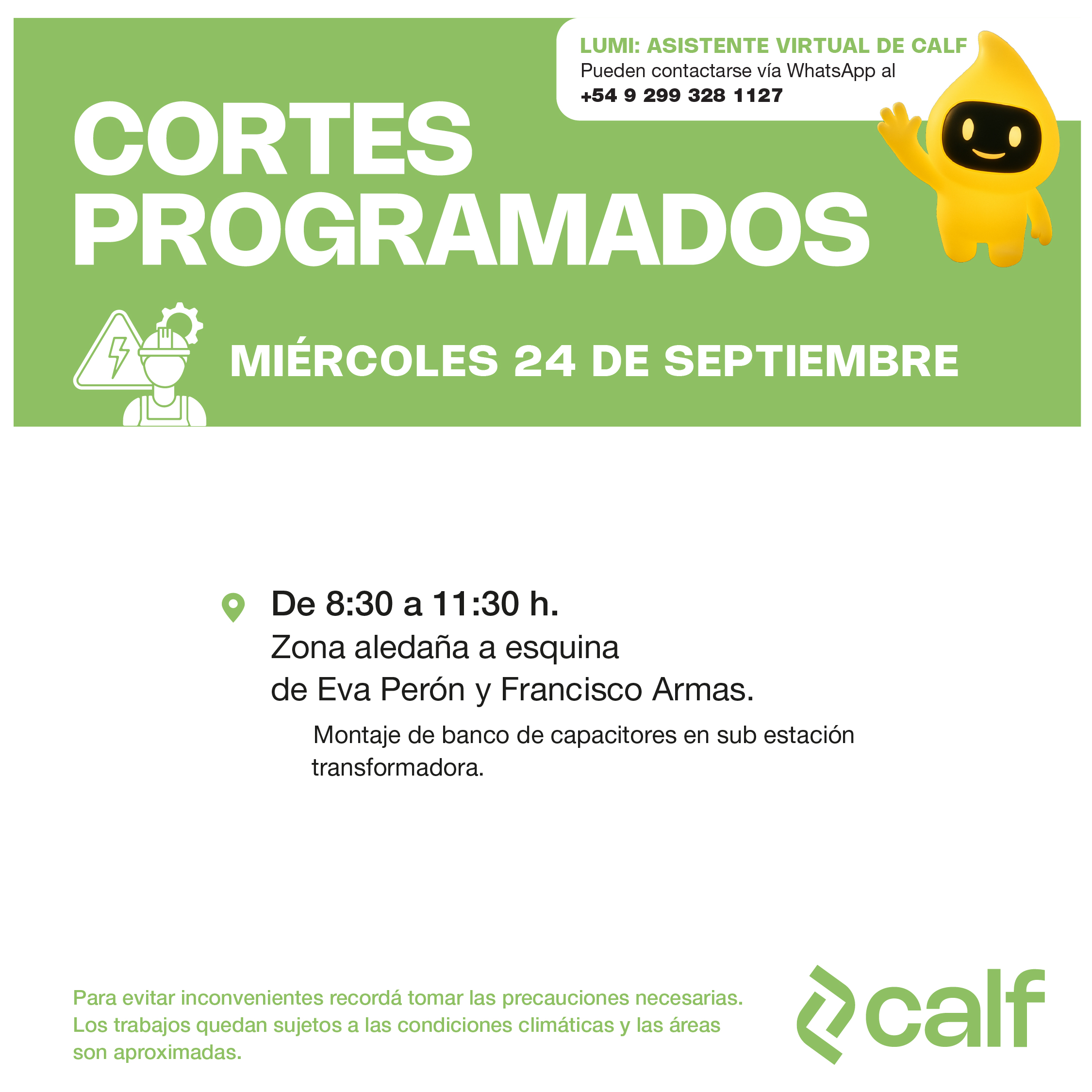 Lee más sobre el artículo Miércoles con más obras
