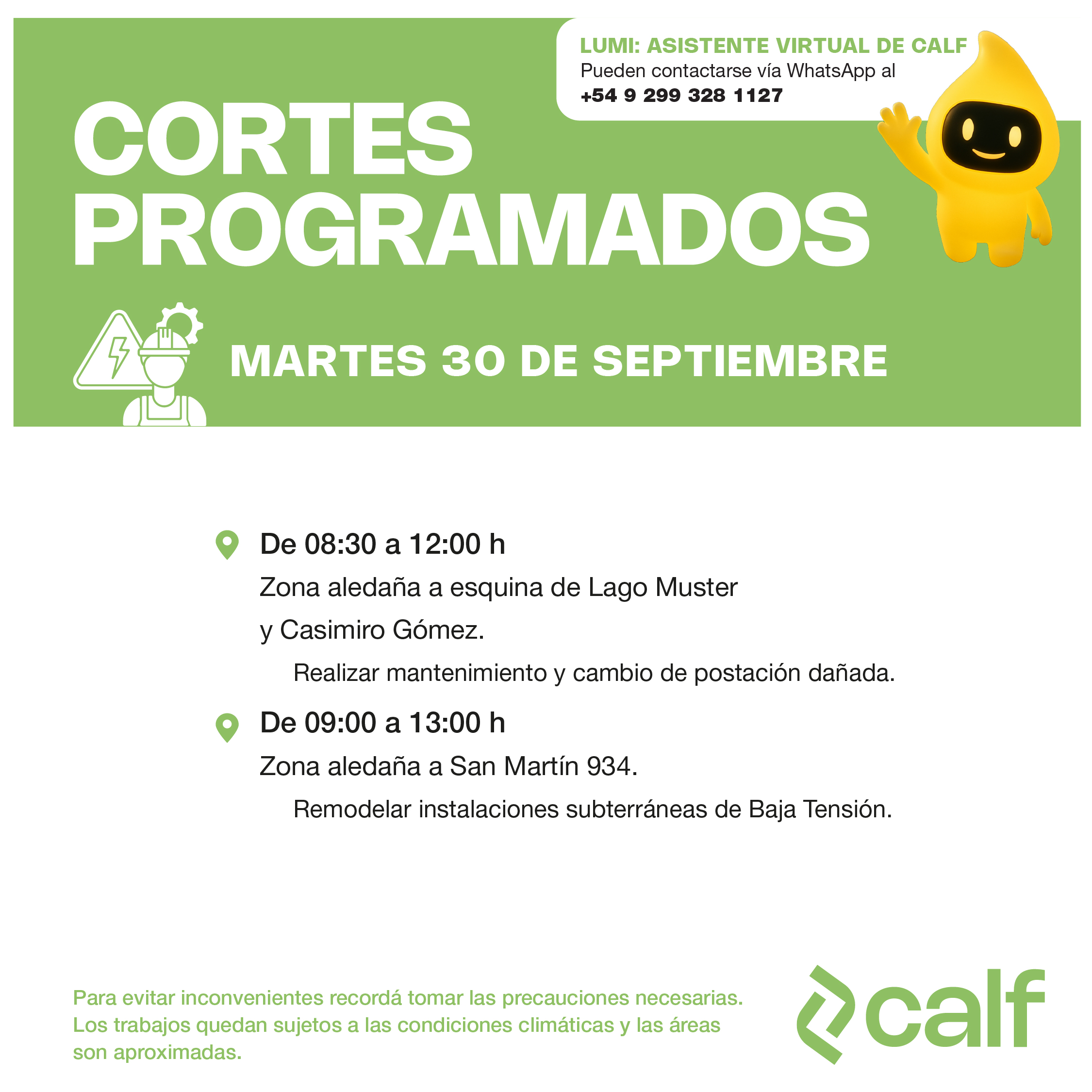 Lee más sobre el artículo Martes con tareas programadas