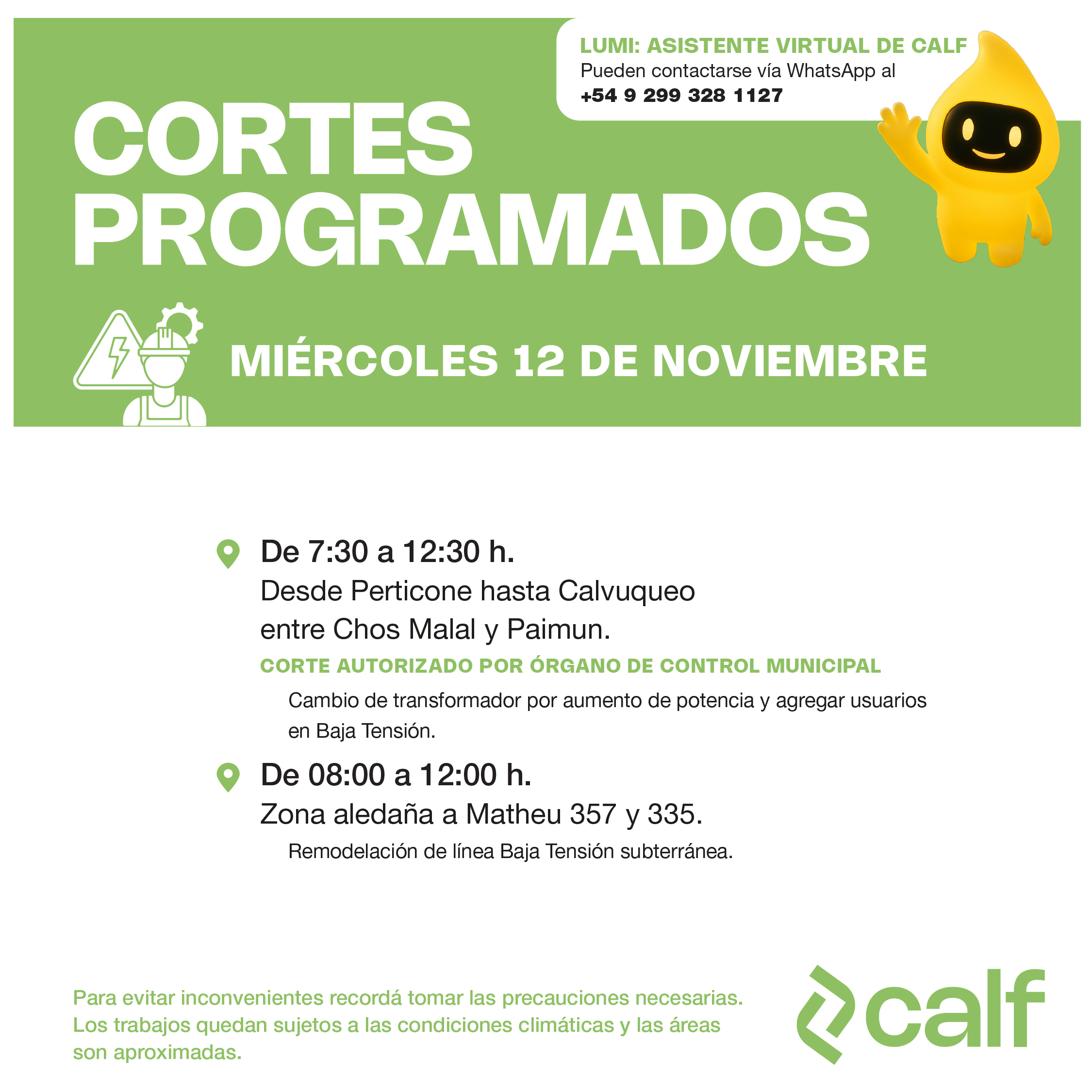 Lee más sobre el artículo Miércoles con tareas programadas