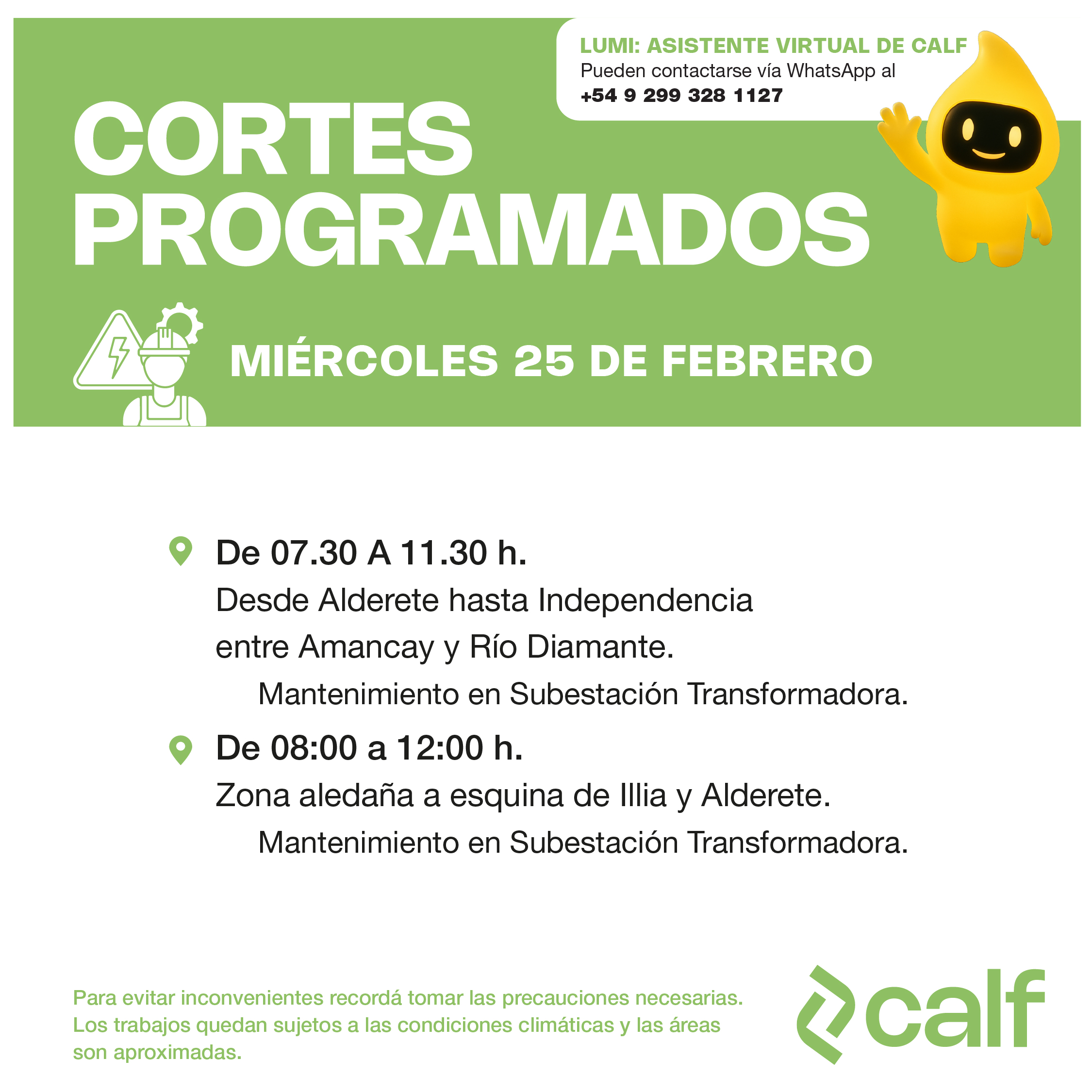 Lee más sobre el artículo Miércoles con tareas programadas