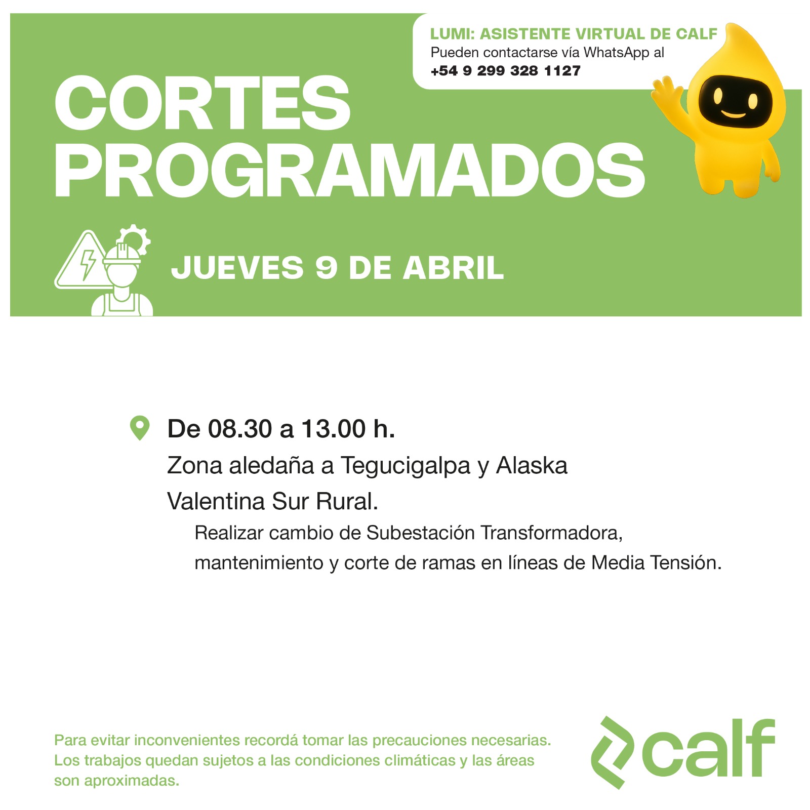 Lee más sobre el artículo Corte programado