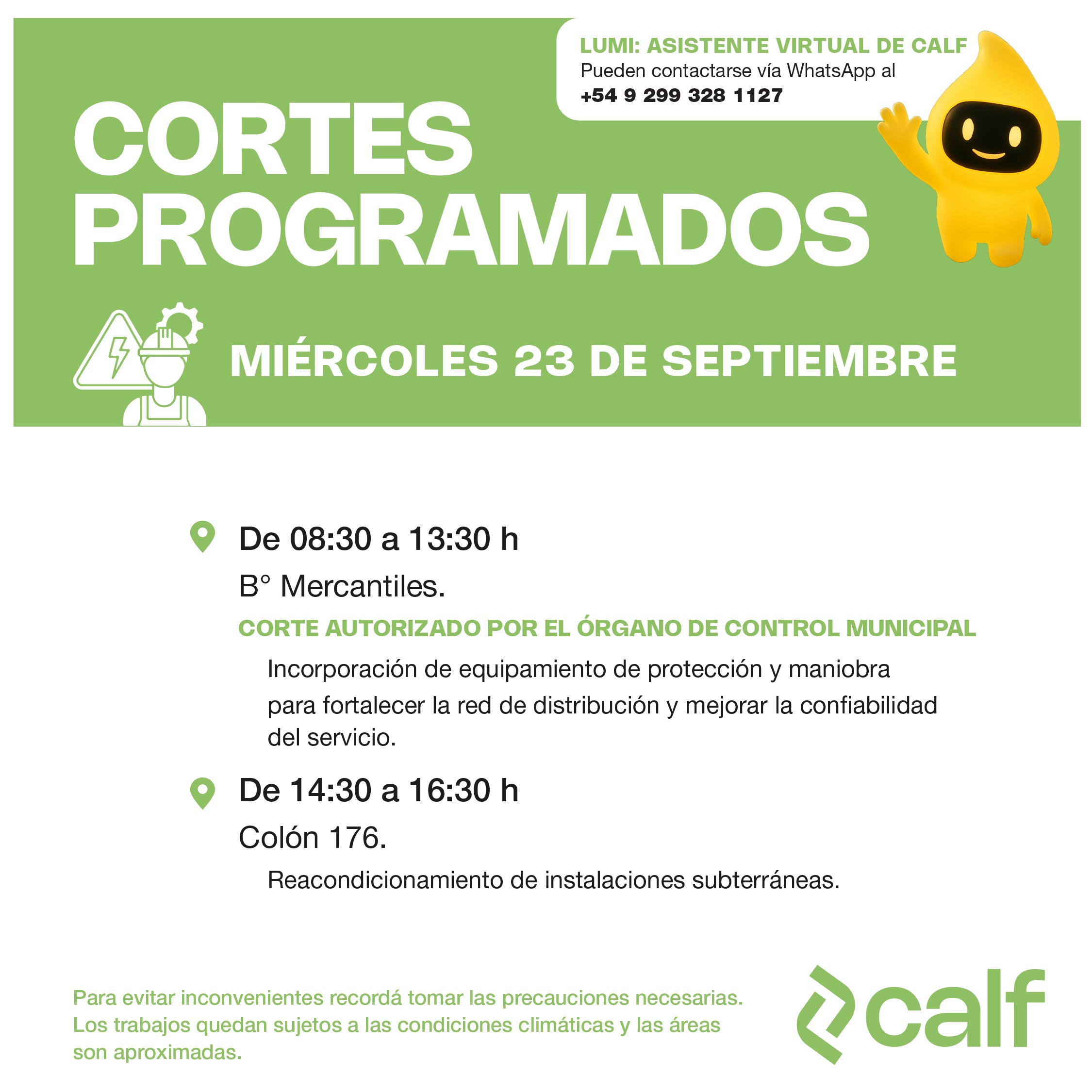 Lee más sobre el artículo Trabajos programados